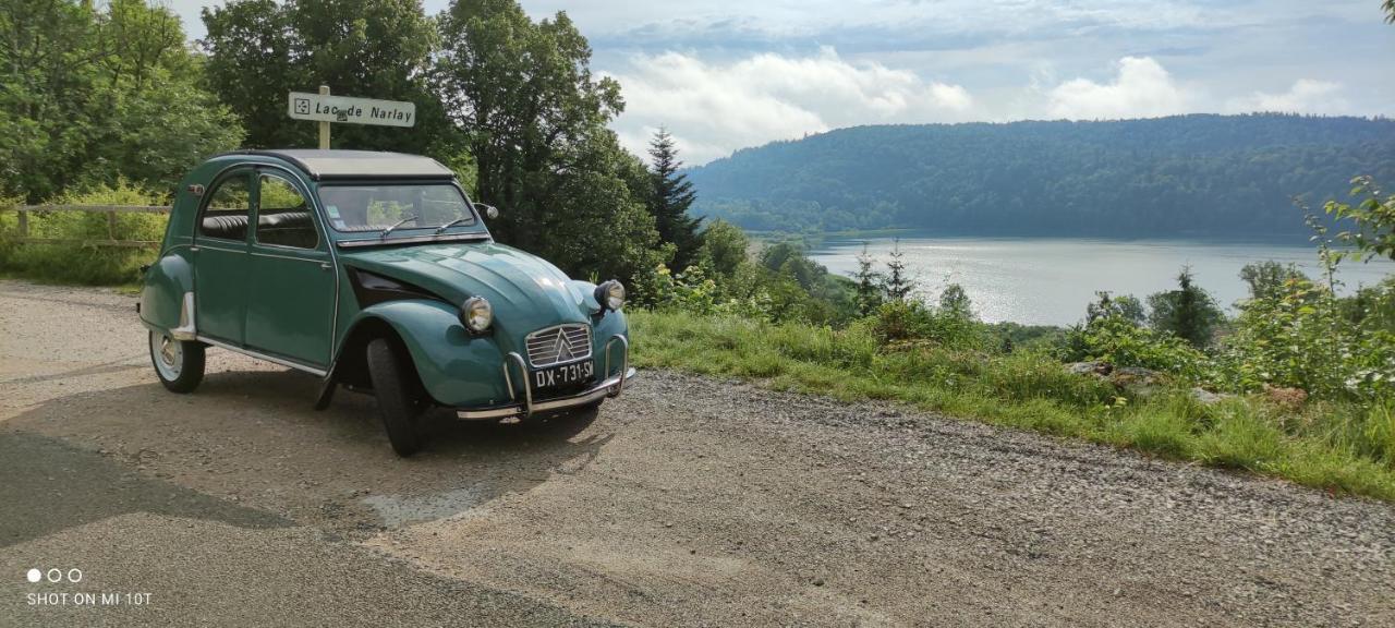 Le Jura En Toutes Saisons Piscine, Spa, Location Vtt, Balades 2Cv, Climatisation Bonlieu Exteriör bild